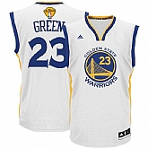 Golden State Warriors #23 Draymond Green White 2017 NBA Finals Swingman Jersey,baseball caps,new era cap wholesale,wholesale hats
